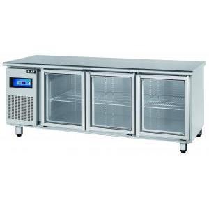 Refrigerated Work Table-Glass Door